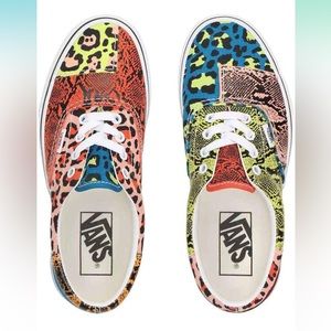 NWOT VANS ERA PATCHWORK LEOPARD SNAKE